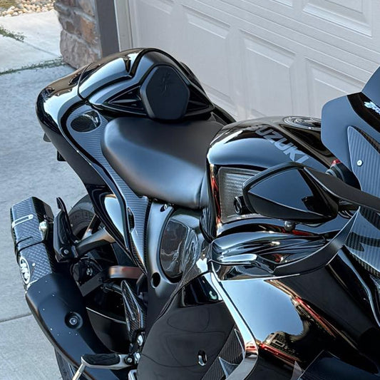 AISKA Suzuki hayabusa GSX1300R 2021-2025 Carbon Fiber Rear Seat Lining Panel