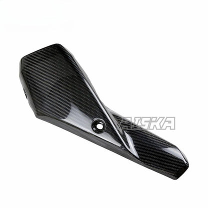 AISKA Dry Carbon Fiber Motorcycle Fairing Exhaust Pipe Heat Shield Guard Cover for Honda CB650F CBR650F 2014-2018 Motorcycles