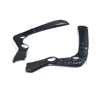 AISKA GSX-R 1000 Carbon Fiber Frame Covers 100% Dry Carbon Motorcycle Accessories Frame Covers for Suzuki GSXR1000 2017-2025