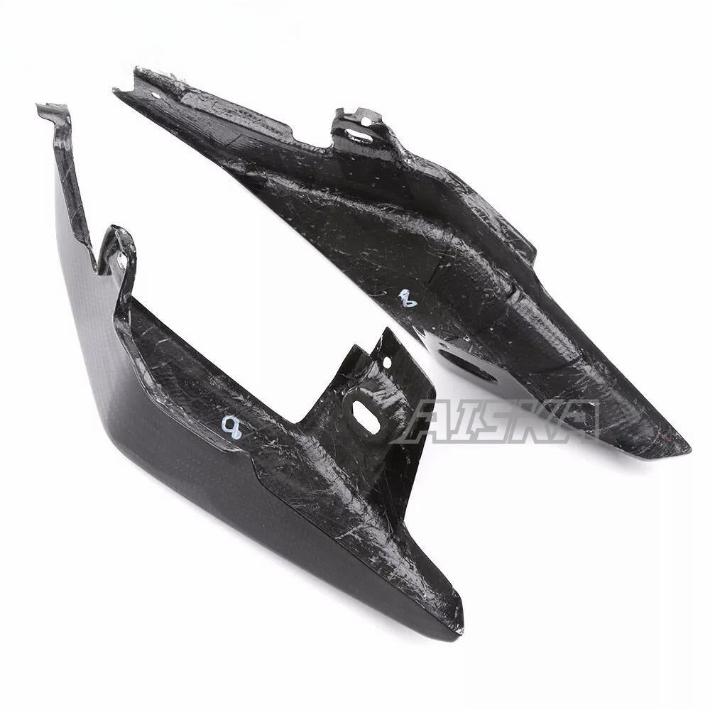 AISKA 100 3K Pure Carbon Fiber Motorcycle Rear Tail Seat Side Panels Fairing Protector Cowling for YAMAHA MT09 FZ09 2017-2020