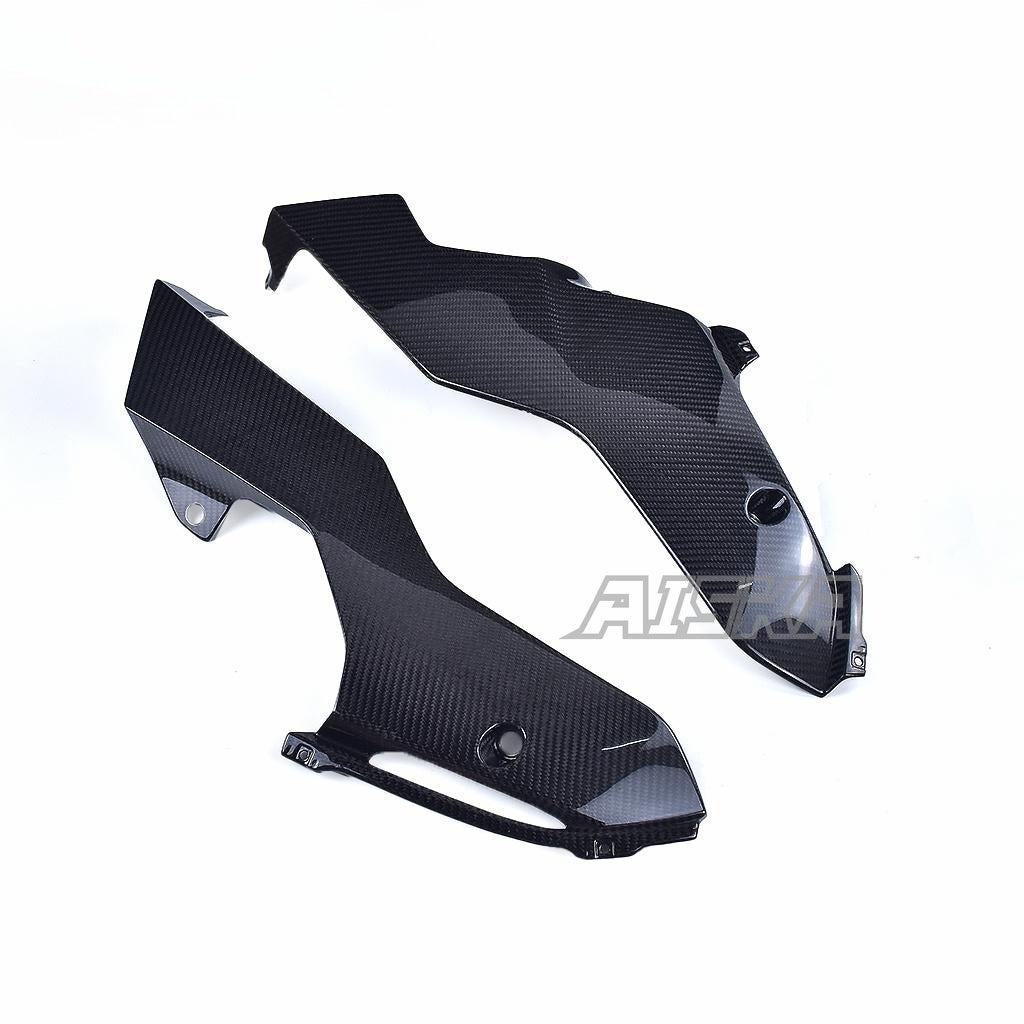 AISKA R6 Carbon Fiber Belly Pan Motorcycle Carbon Lower Bottom Oil Belly Pan Guard Fairing Cowl for Yamaha R6 2017-2024 2023