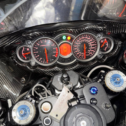 AISKA Suzuki GSX1300 R Hayabusa Gen2 2008-2020 Carbon Fiber Instrument Surround