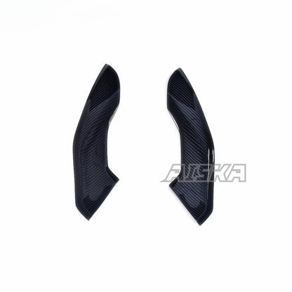 AISKA 100% 3K Twill Weave Motorcycle 3K Carbon Fiber Gas Fuel Tank Small Side Plate Fairing Panel for BMW S1000R M1000R 2021-2025