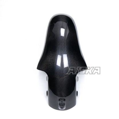 AISKA 100% 3K Carbon Fiber Motorcycle Front Fender Hugger Mudguard for Suzuki GSX1300 R Hayabusa Gen2 2008-2020