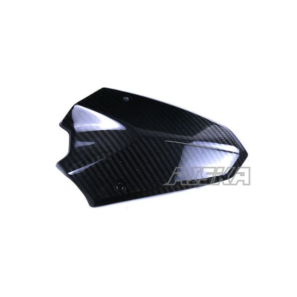 AISKA 3K Dry Carbon Fiber Motorcycle Accessories Front Upper Headlight Under Windshield Panel Fairing for Kawasaki Z1000 2014+