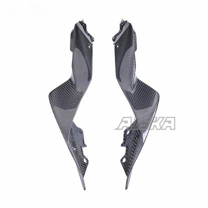 AISKA R7 Carbon Fiber Rear Seat Side Panel Motorcycle Carbon Fibre Side Panel Tail Seat Fairing for Yamaha R7 2022 2023 2024