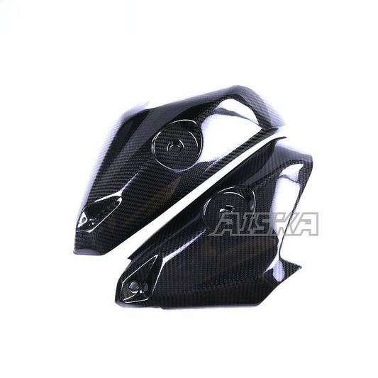 AISKA Dry Carbon Fiber Motorcycle Fuel Tank Side Fairing Front Upper Side Panel Cover Trim Guard for Honda CBR1000RR 2017-2024