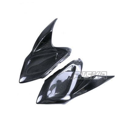 AISKA 3K Dry Carbon Fiber Motorcycle Accessories Fuel Tank Side Panel Cover Fairings for Kawasaki Z1000 2014+