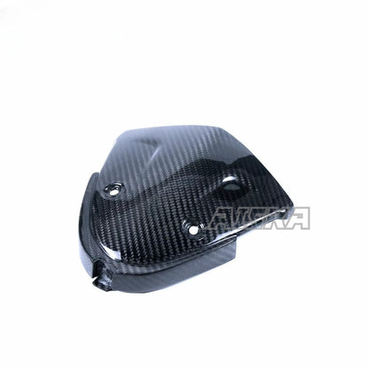 AISKA 100% 3K Carbon Fiber Motorcycle Windscreen Windshield Accessories Windshield Bracket Panel for Aprilia RS6a60 2021+