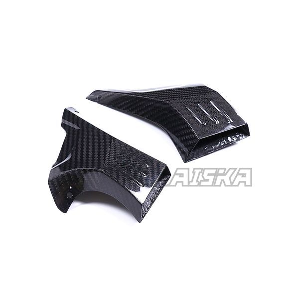 AISKA Universal Carbon Fiber Fairings Parts Motorcycle Brake Disk Cooler Air Duct for S1000RR Hayabusa Gen3 NInja H2 CBR650R