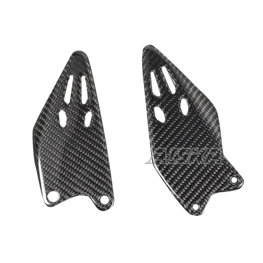 AISKA Kawasaki Ninja ZX-6R 2019-2025 Carbon Fiber Heel Guards