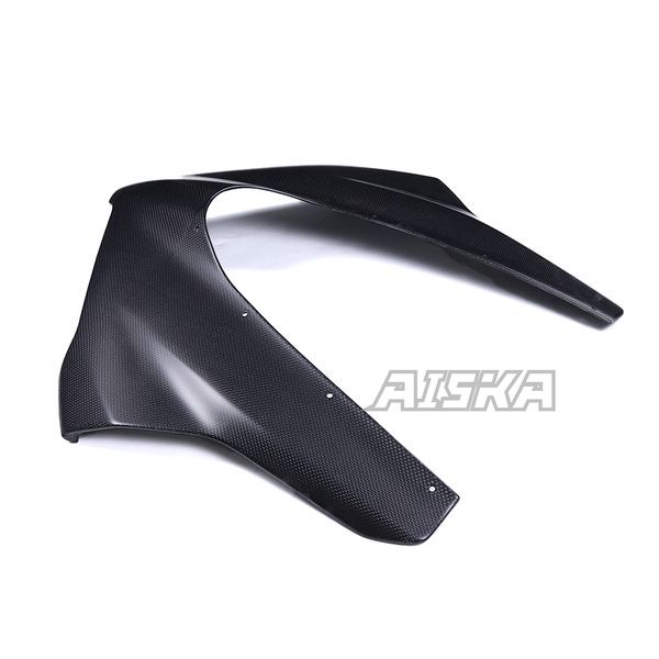 AISKA New Arrival 100% 3K Full Dry Carbon Fiber Motorcycle Front Face Fairing for Ducati Panigale V4 V4S 2025