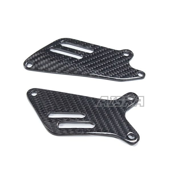 AISKA 3K Dry Carbon Fiber Motorcycle Accessories Rearset Heel Guard Plate Cover for Suzuki Hayabusa Gen3 GSX1300R 2021-2025