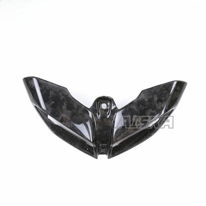 AISKA 3k Carbon Fiber Motorcycle Headlight Cover Bracket Shell Headlight Cover Fairing for Yamaha MT09 FZ09 2014-2020