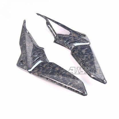 AISKA 3K Dry Carbon Fiber Motorcycle Body Fairing Cover Rear Seat Side Panels for Honda CB650R 2019+