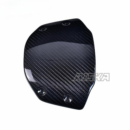 AISKA New Motorcycle 3K Dry Carbon Fiber Windshield Windscreen Front Screen Wind Deflector for Honda CB650R 2019-2024 2022 2023