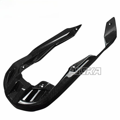 AISKA 3K Full Dry Carbon Fiber Motorcycle Accessories Rear Chain Guard Protector Cover for Honda XADV 750 2017 2018 2019