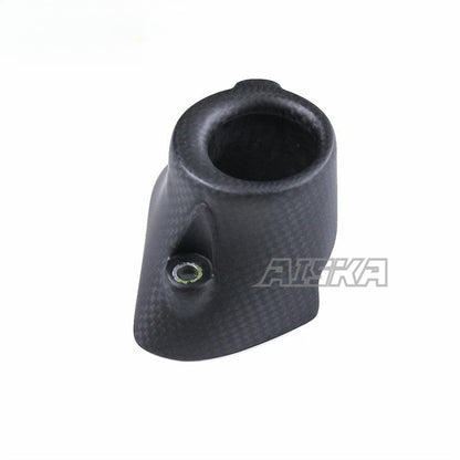 AISKA 3K 3*3 Carbon Fiber Motorcycle Accessories Spare Parts Key Cover for Ducati Panigale V2