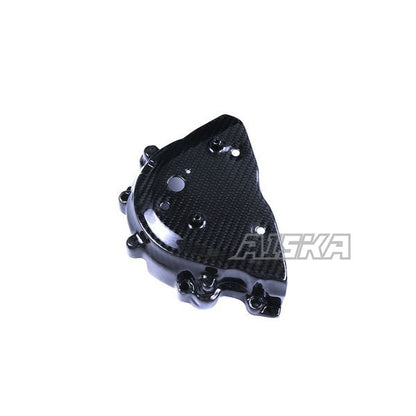 AISKA 3K Dry Carbon Fiber Motorcycle Accessories Sprocket Cover With Side Cover Kits for Kawasaki Z1000 2014-2019 2017 2018
