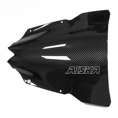 AISKA R6 Carbon Fiber Front Windshield Motorcycle 3K Full Carbon Fibre Windscreen Wind Fairings Kit for Yamaha R6 2008-2015