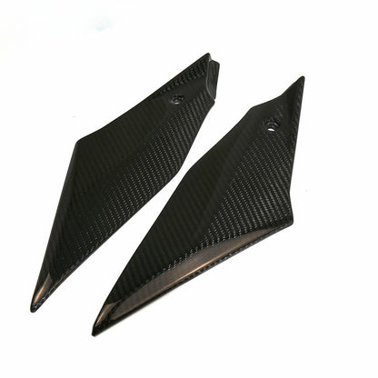 AISKA Tank Side Panels Motorcycle Carbon Fiber Gas Fuel Tank Side Cover Fairing for Yamaha R1 R1M 2015-2025