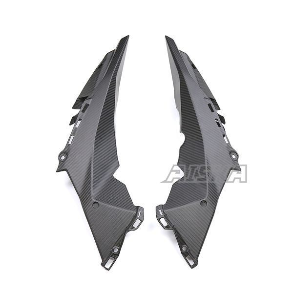 AISKA 3K Dry Carbon Fiber Motorcycle Front Inner Dash Side Panel Fairing for KTM 1290 Super Duke R 2020 2021 2022 2023 2024