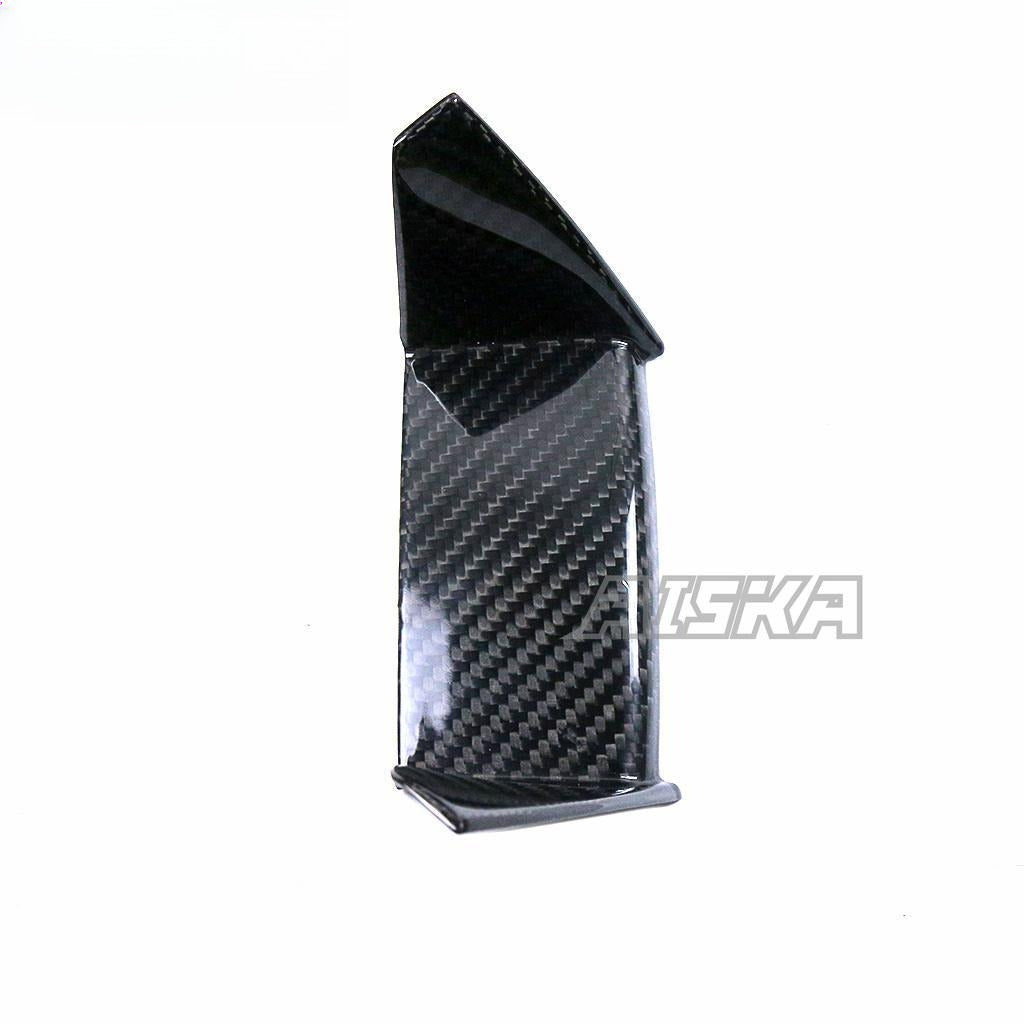 AISKA Carbon Fiber Air Intake Trim Motorcycle Front Air Intake Panel Cover Fairing for Yamaha R1 R1M 2020-2025