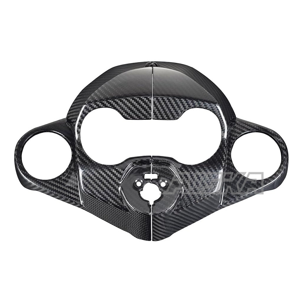 AISKA Harley Davidson Touring CVO Road Glide FLTRXSE 2023+ Carbon Fiber Triple Tree Cover
