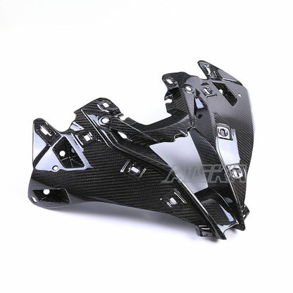 AISKA Motorcycle Carbon Fiber Upper Front Nose Fairing Cowl Head Intake Cover Panel for BMW S1000RR 2019-2024
