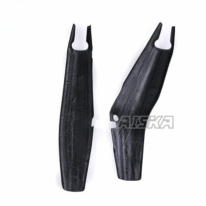 AISKA Motorcycle 3K Dry Carbon Fiber Rear Swingarm Swing Arm Cover Panel Cowling Protectors for Honda CB650R CBR650R 2019+