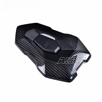 AISKA 3K Full Carbon Fiber Twill Weave Matte Motorcycle Carbon Fiber Rear Seat Pillion Cover for BMW S1000R M1000R 2021-2025