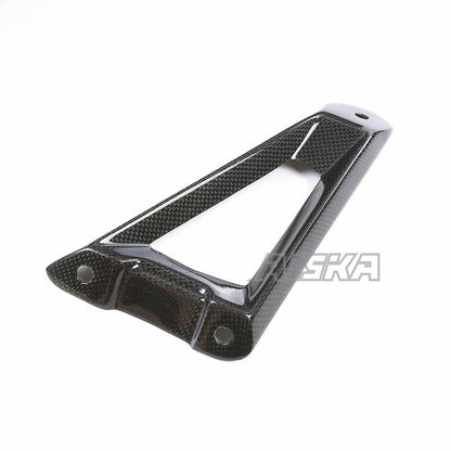 AISKA 100% 3K Motorcycle Carbon Fiber Exhaust Pipe Hanger Bracket Connect Support for BMW S1000RR 2019-2022