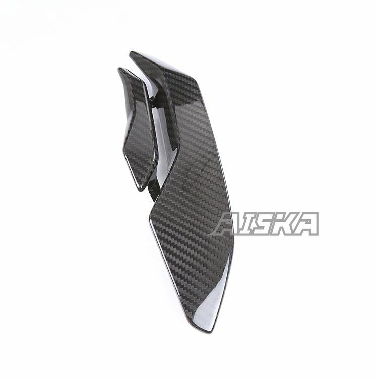 AISKA 100% 3K Carbon Fiber Motorcycle Right Side Fins Cover Mid Frame Panel Fairing for BMW S1000RR 2023 2024