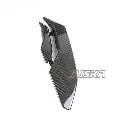 AISKA 100% 3K Carbon Fiber Motorcycle Right Side Fins Cover Mid Frame Panel Fairing for BMW S1000RR 2023 2024