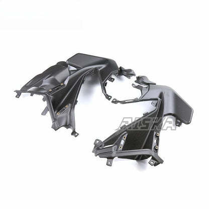 AISKA Plain Weave Matte 100% 3K Full Carbon Fiber Motorcycle Side Panel for Ducati Streetfighter V2  2021-2024