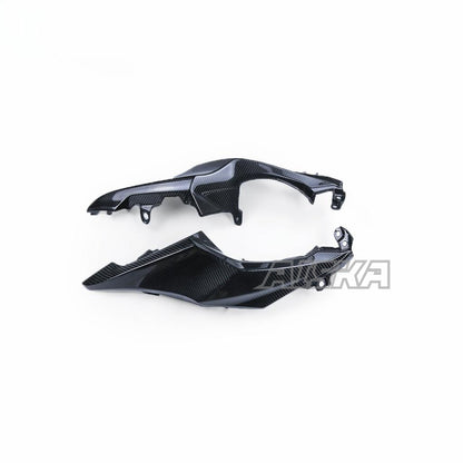 AISKA 100% 3K Dry Carbon Fiber Motorcycle  Accessories Tail Seat Side Fairing Panels for Suzuki GSXR1000 2017+