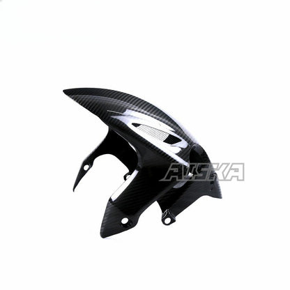 AISKA 100% Dry Carbon Fiber Motorcycle Front Hugger Mudguard Fender for Honda CBR1000RR 2017-2024