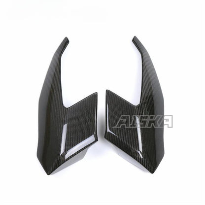 AISKA Wholesale 100% Dry Carbon Fiber Motorcycle Fairings Front Headlight Fairing Side Panels for BMW S1000XR 2020-2024