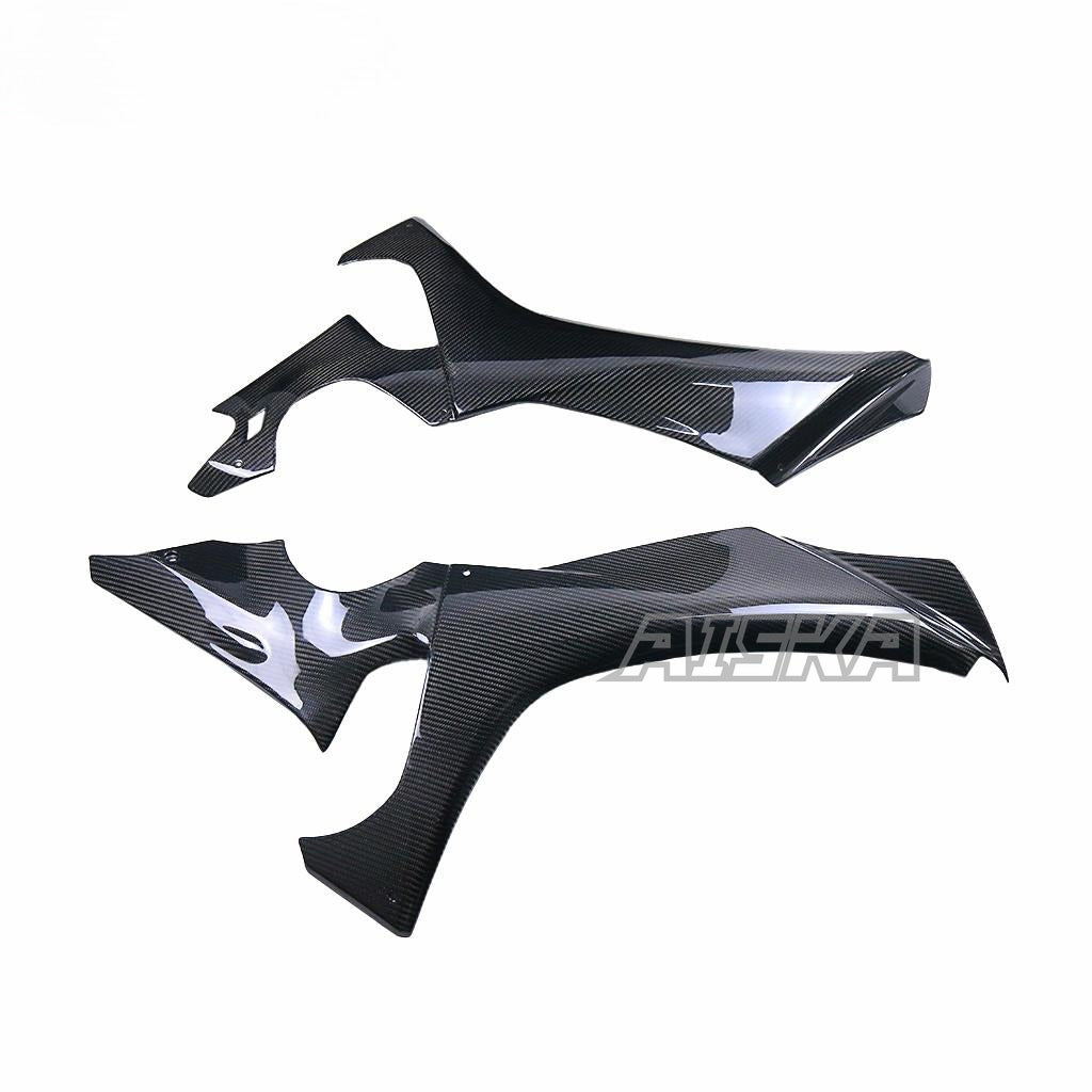 AISKA Carbon Fiber Fairing Accessories Motorcycle Carbon Fiber Front Side Panel Fairing for Yamaha R1 2020-2025