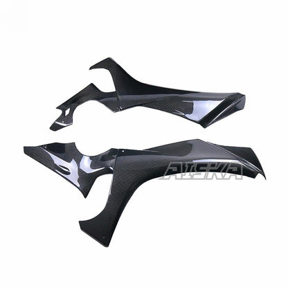 AISKA Carbon Fiber Fairing Accessories Motorcycle Carbon Fiber Front Side Panel Fairing for Yamaha R1 2020-2025