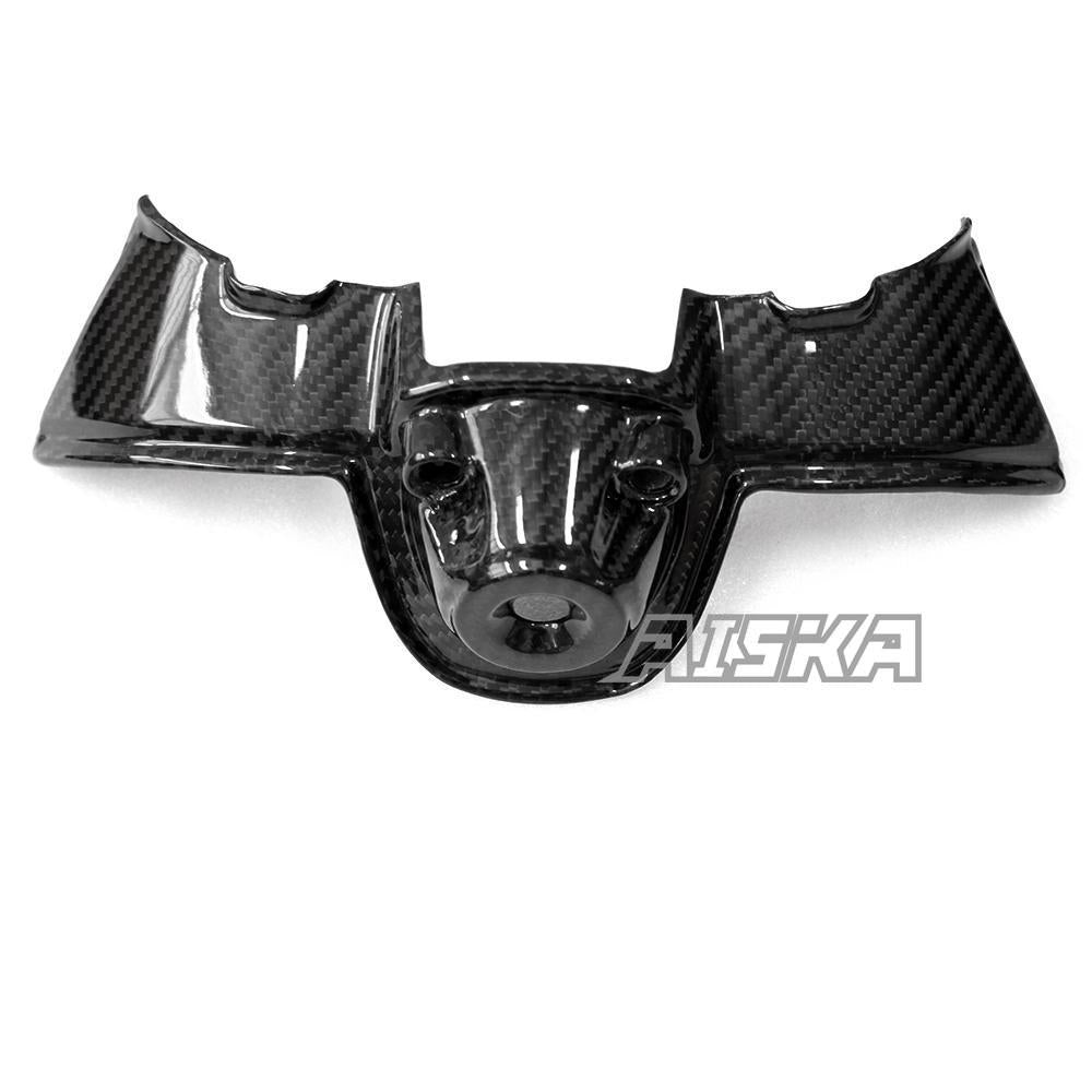 Motorcycle Modification 3K Carbon Fiber Ignition Switch Key Cover Protector for Ducati Panigale  V4, V4S, V4R 2018-2024