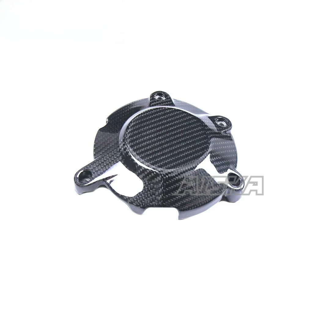 AISKA 3K 3*3 Carbon Fiber Motorcycle Accessories Engine Cover for Aprilia RSV4 Tuono V4 2021+