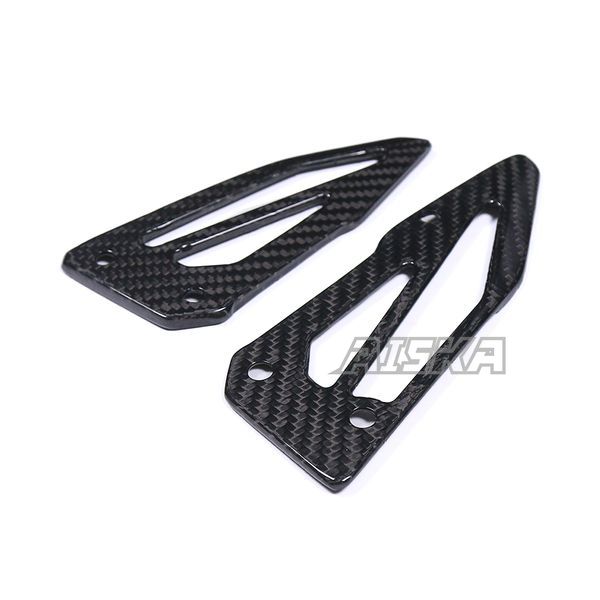 AISKA Dry Carbon Fiber Motorcycle Heel Guards Cover for Yamaha MT10 FZ10 2016-2021