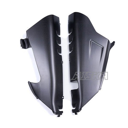 AISKA 100% 3K Full Dry Carbon Fiber Fairings Motorcycle Lower Belly Pan for Ducati Panigale V4 V4S 2025