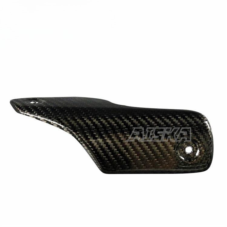 AISKA Real 3K Carbon Fiber V4 Fairing Accessories Motorcycle Exhaust Pipe Heat Shield Cover for Ducati Panigale V4 V4S V4R 2018-2024