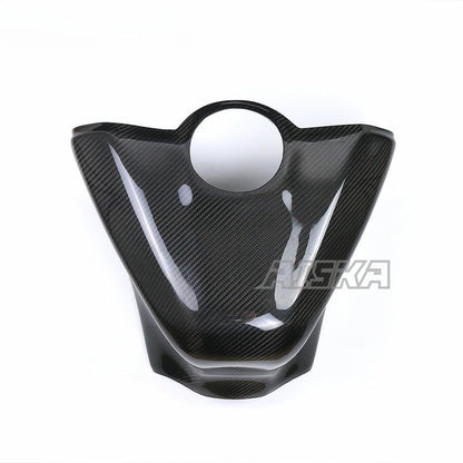 AISKA 100% Full Dry Carbon Fiber Motorcycle Oil Fuel Gas Tank Cover Guard Protector for Yamaha R1 R1M 2020-2025