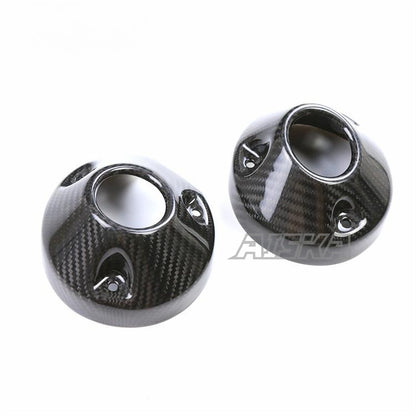 AISKA 3K Pure Carbon Fiber Motorcycle Accessories  Exhaust Tips Tail Section Cover for Harley Sportster S 1250 Fairing