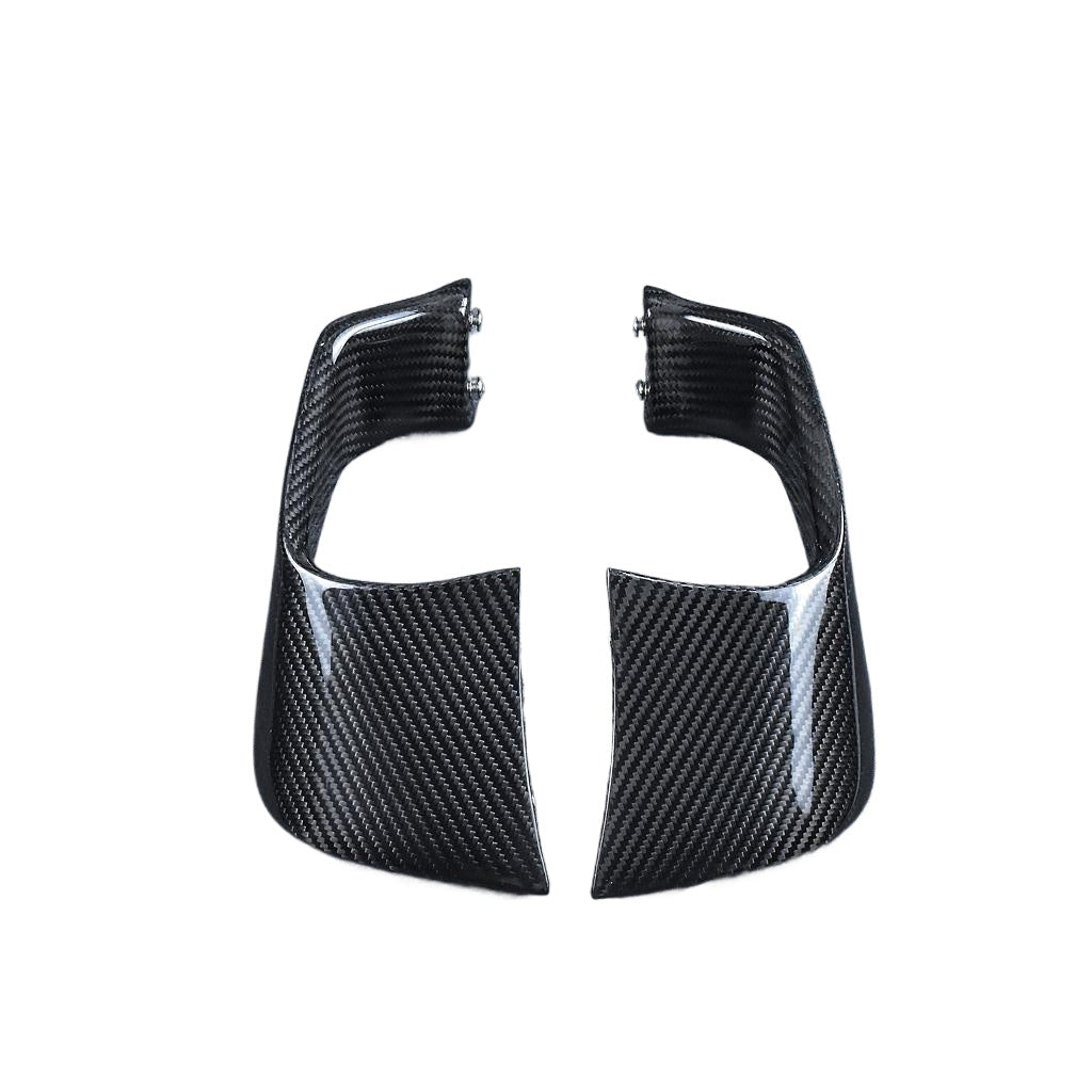 100% Carbon Fiber  Motorcycle Accessories  Fixed Wing Fairing Reducer Air Deflector Winglets for YAMAHA R1 R1M R3 R6 2015+