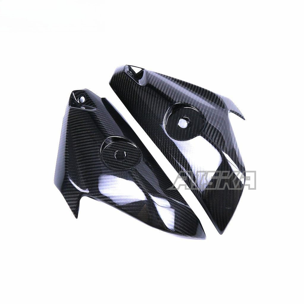 AISKA Dry Carbon Fiber Motorcycle Fuel Tank Side Fairing Front Upper Side Panel Cover Trim Guard for Honda CBR1000RR 2017-2024