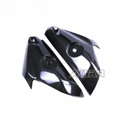 AISKA Dry Carbon Fiber Motorcycle Fuel Tank Side Fairing Front Upper Side Panel Cover Trim Guard for Honda CBR1000RR 2017-2024